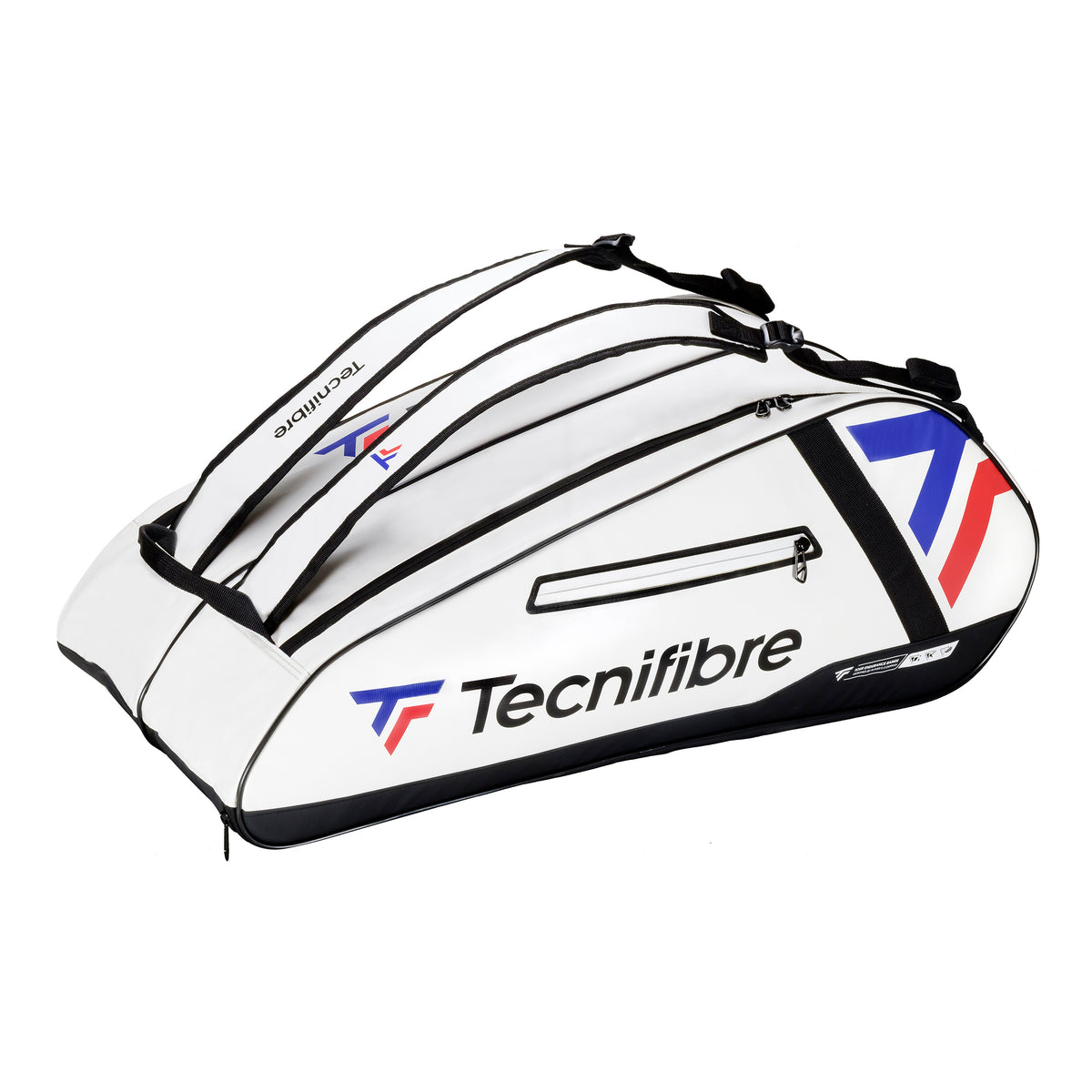Tecnifibre Tour Endurance Racket Bag 12 Pack-White,Black