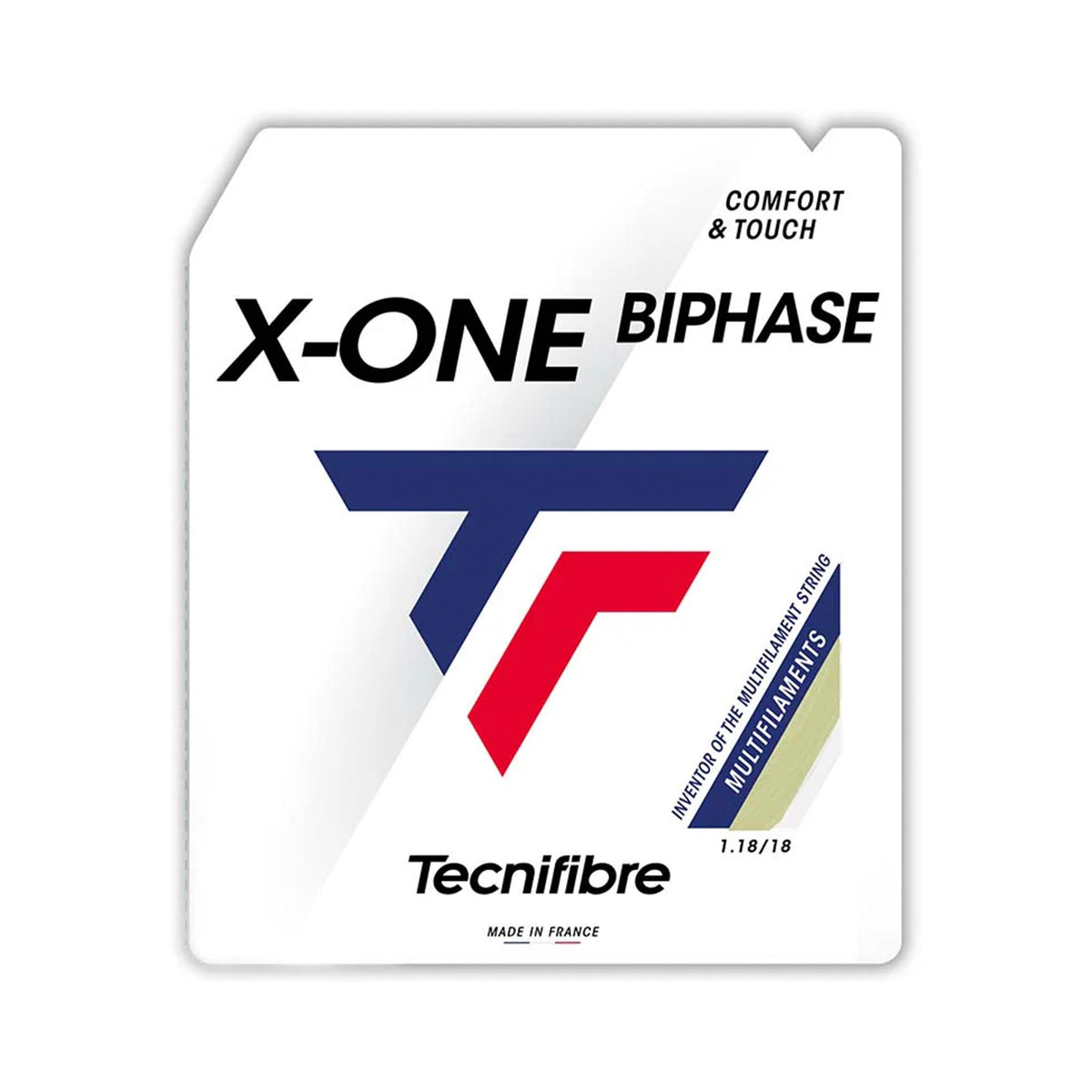 Tecnifibre X-One Biphase 12m String Set-Ecru