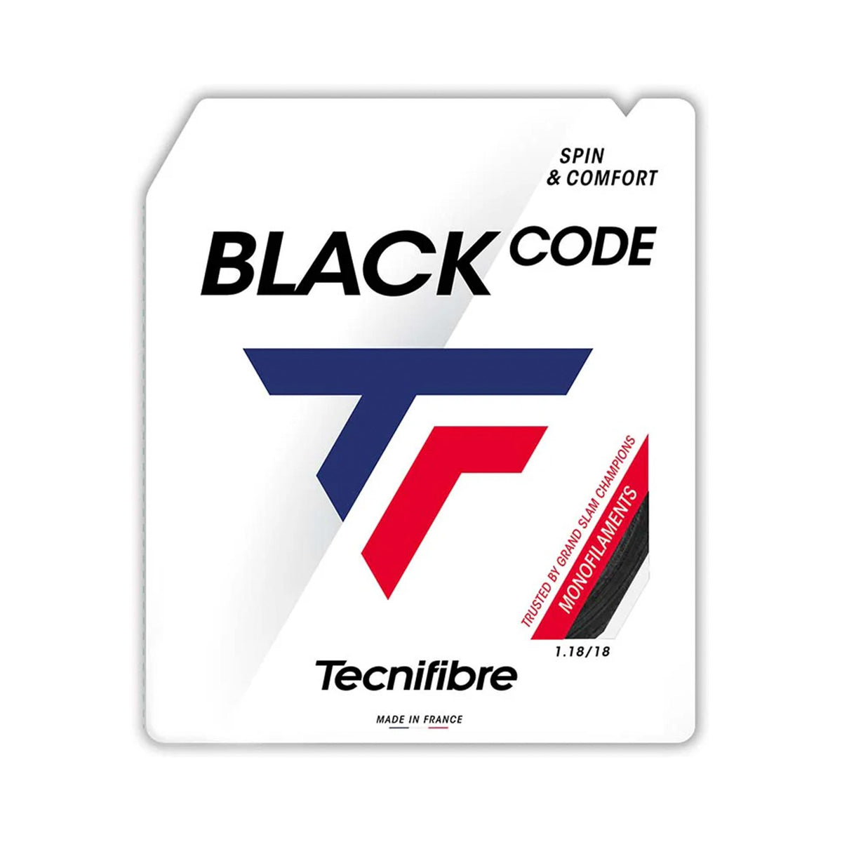 Tecnifibre Black Code 12m String Set-Black