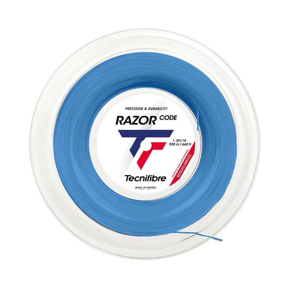 Tecnifibre Razor Code 200m String Reel-Blue