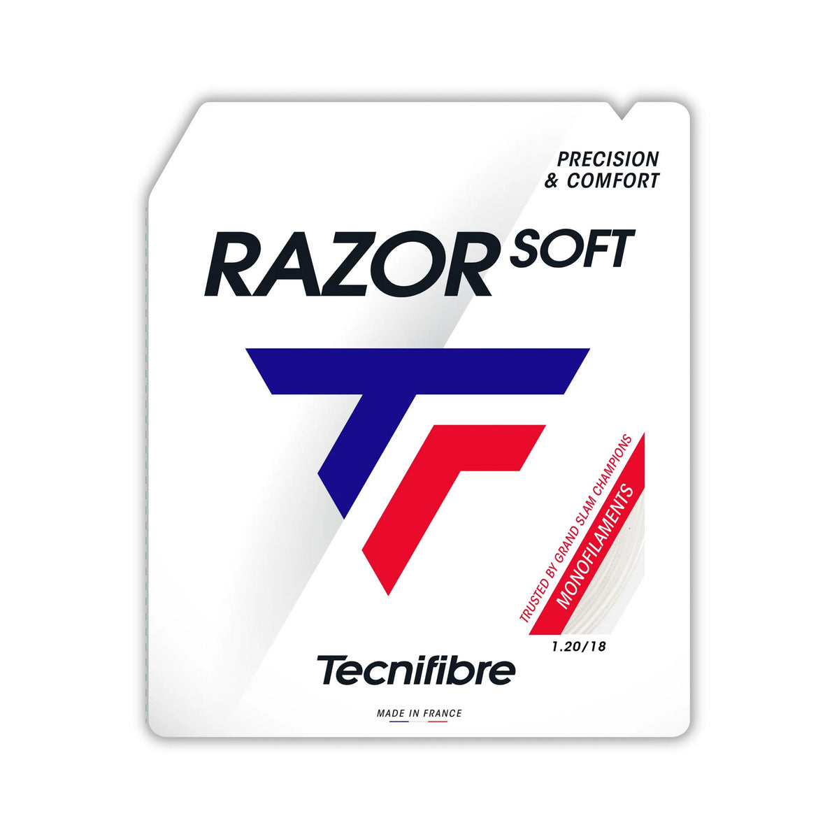 Tecnifibre Razor Soft 12m String Set-White