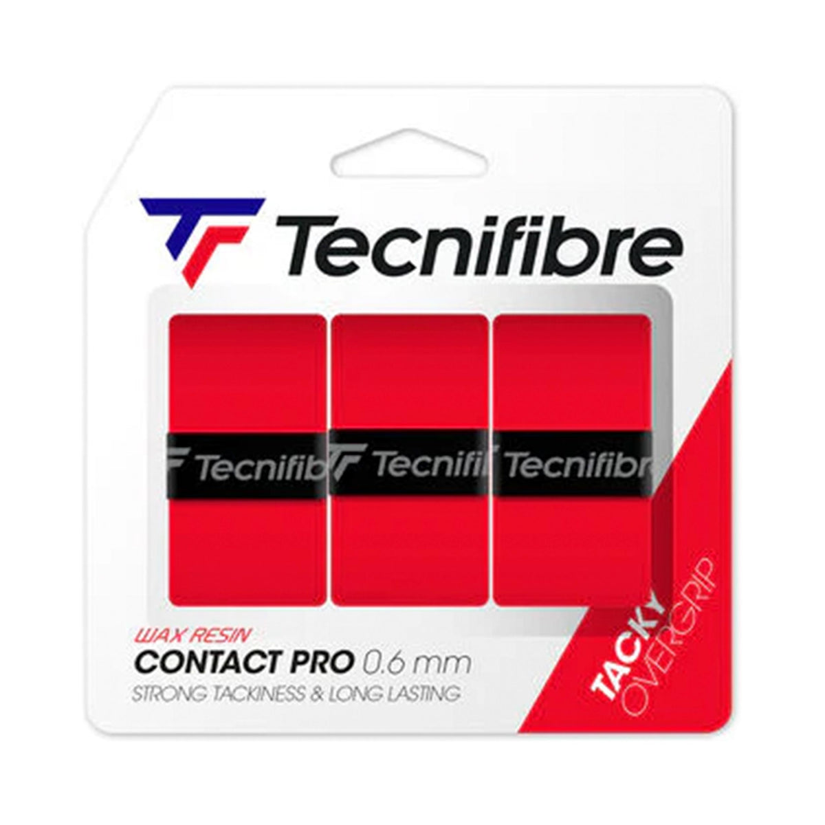 Tecnifibre Contact Pro 3er Pack-Rot