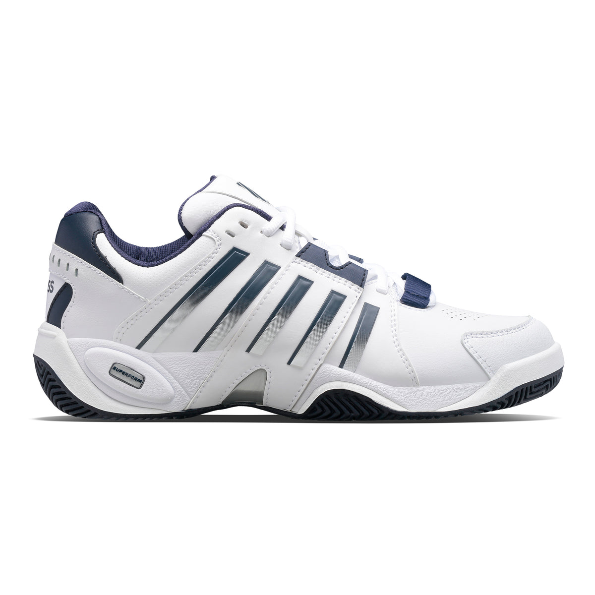 K-Swiss Accomplish Iv Allcourtschuh Herren-Weiß,Dunkelblau