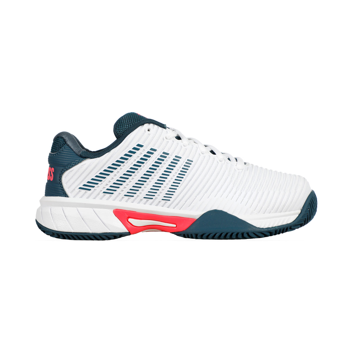 K-Swiss Hypercourt Express 2 Sandplatzschuh Kinder-Weiß