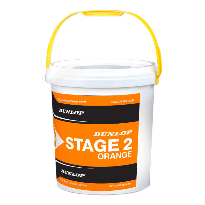 Dunlop Mini Tennis Stage 2 Orange 60 Pack