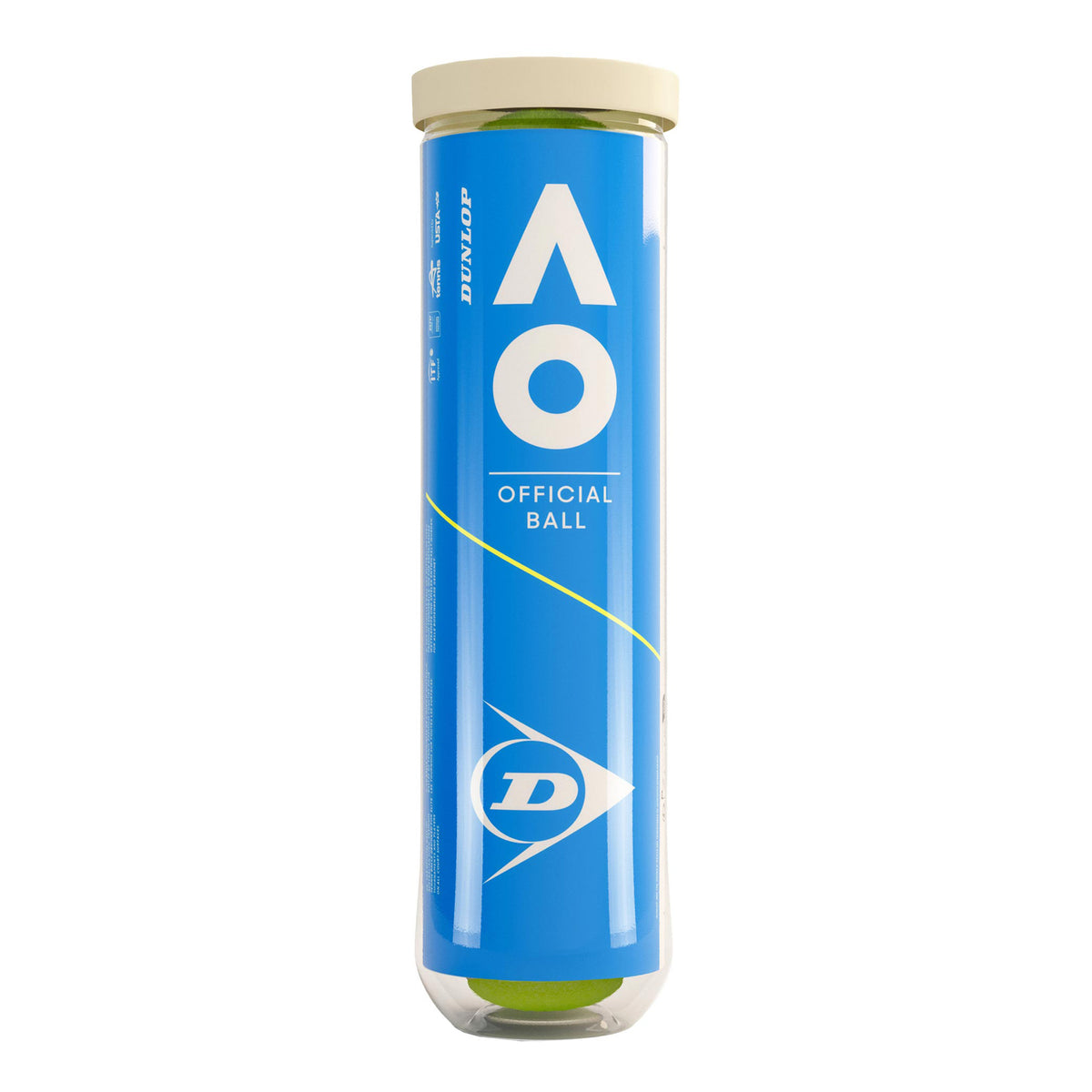 Dunlop Australian Open 4 Ball Tube