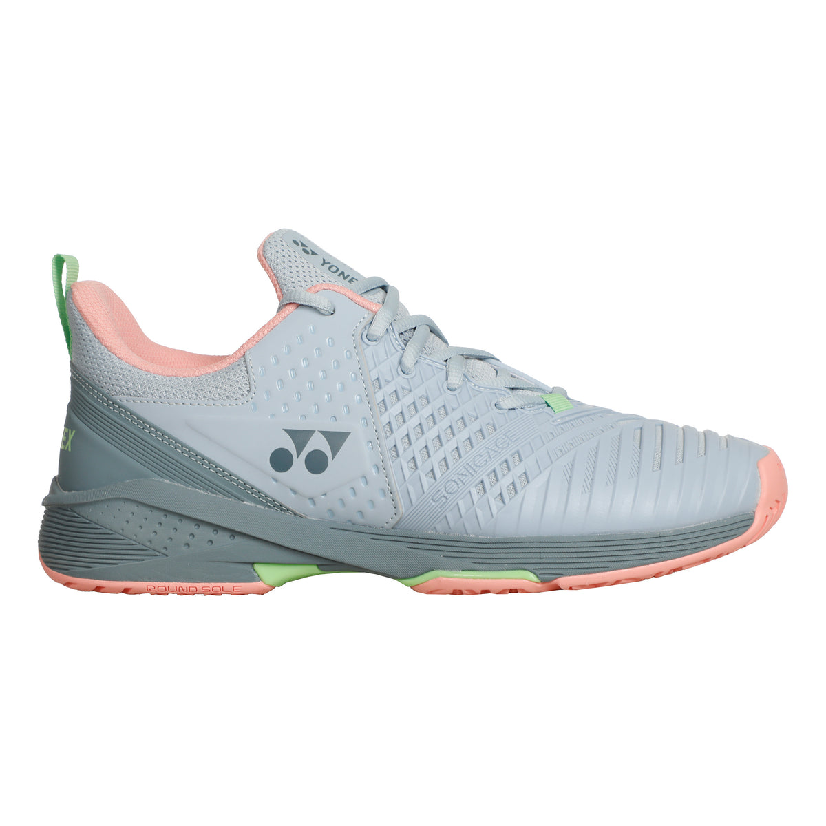 Yonex Sonicage 3 Padelschuh Damen-Hellblau,Apricot