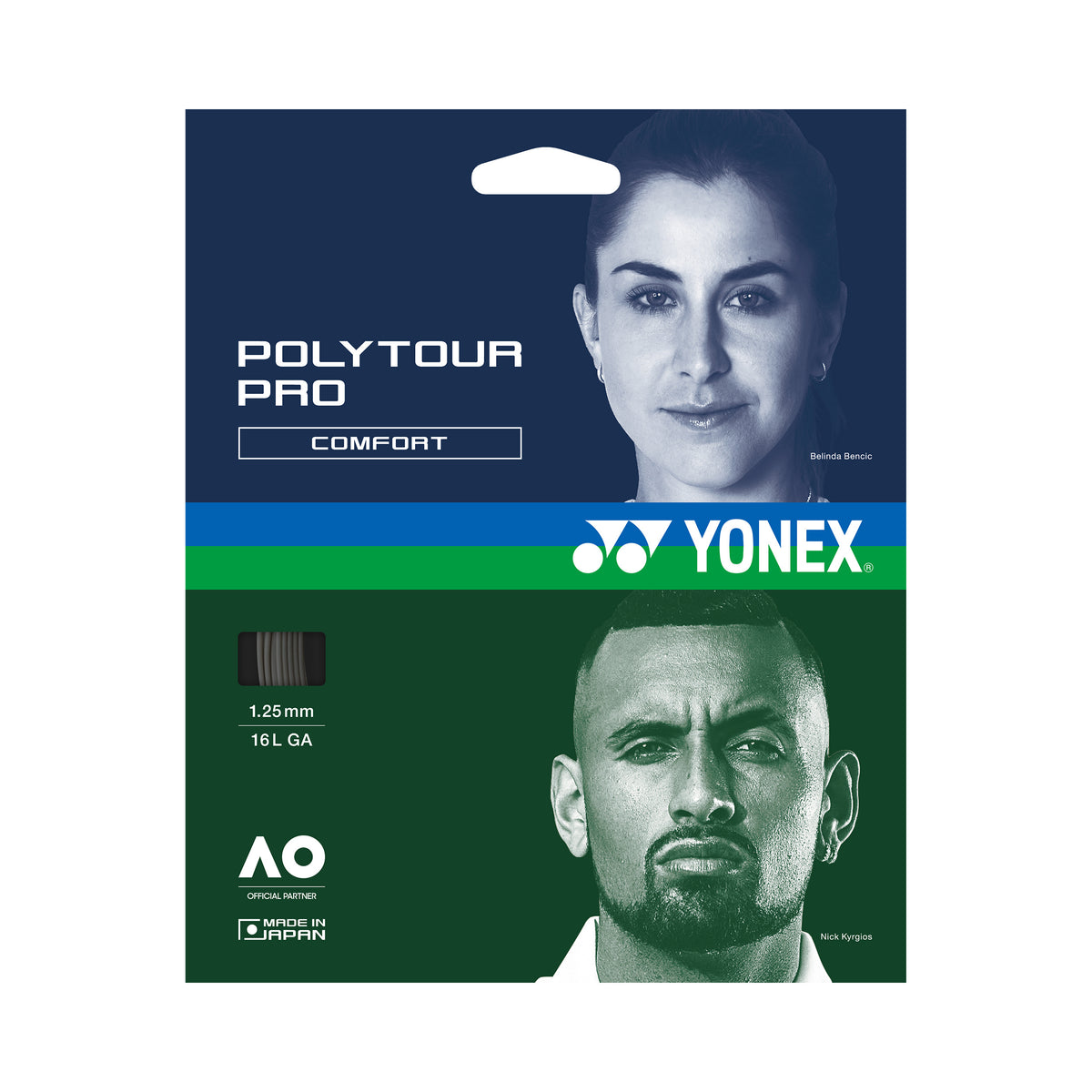 Yonex Poly Tour Pro  String set 12m - black