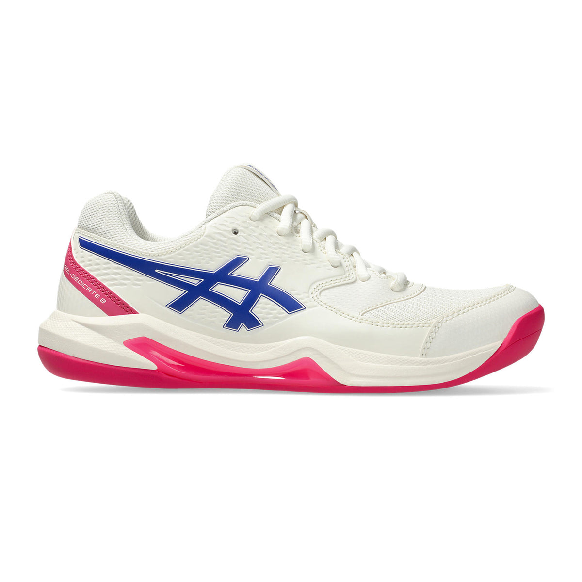 ASICS Gel-Dedicate 8 Carpet shoe Women - cream, dark blue
