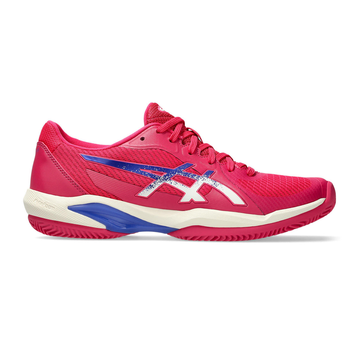 ASICS Solution Swift FF 2 Sandplatzschuh Damen - berry, dunkelblau