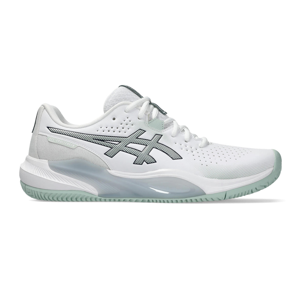 ASICS Gel-Challenger 15 Sandplatzschuh Herren - weiß, blaugrau