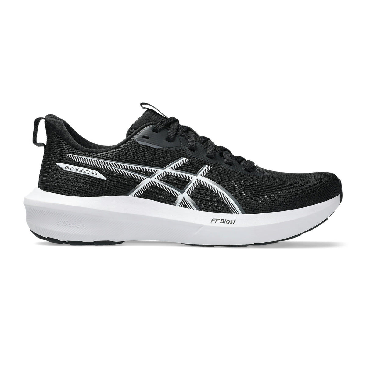 ASICS GT-1000 14 Stability running shoe Women - black, white