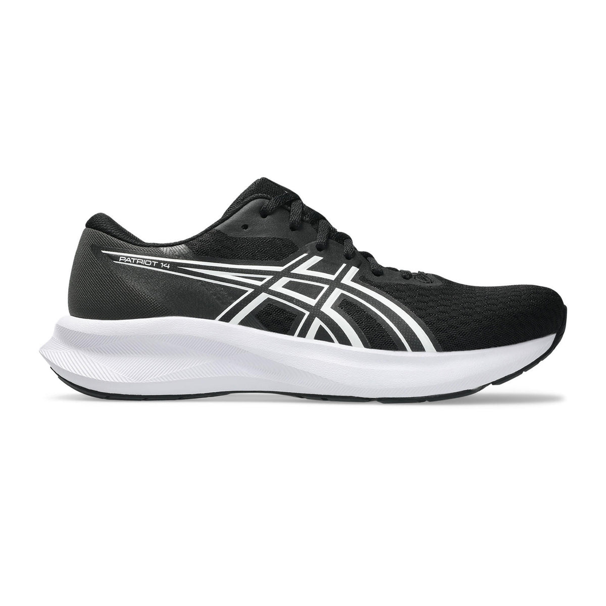 ASICS Patriot 14 Neutral running shoe Men - black, white