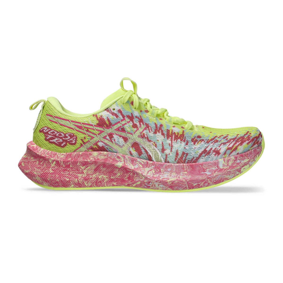 ASICS Noosa Tri 16 Wettkampfschuh Damen - neongrün, koralle
