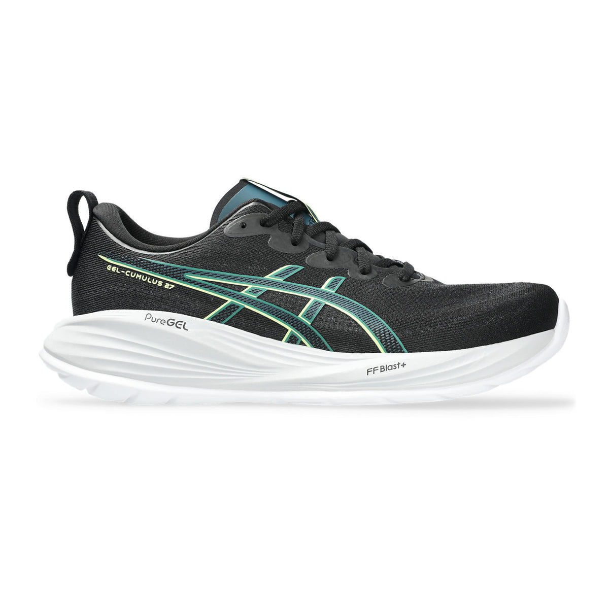 ASICS Gel-Cumulus 27 Neutralschuh Herren-Schwarz,Mint