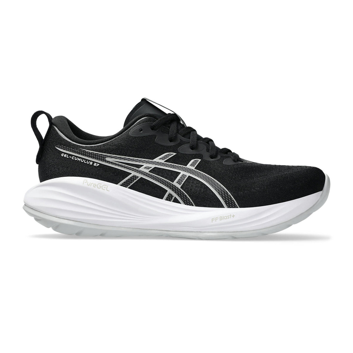 ASICS Gel-Cumulus 27 Neutralschuh Damen-Schwarz,Weiß