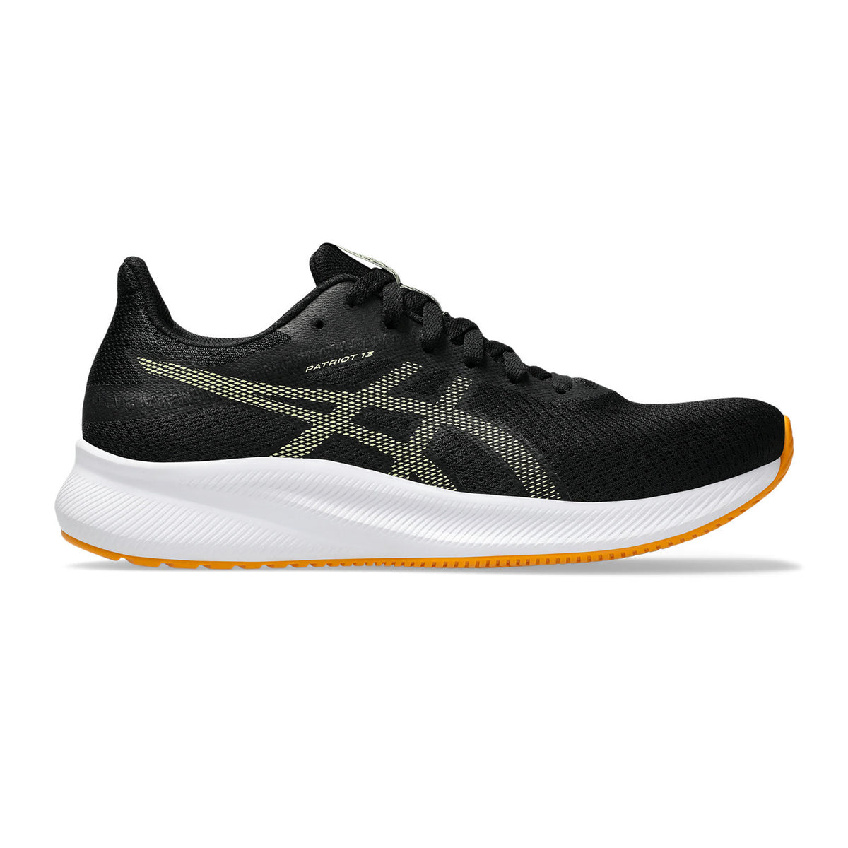 ASICS Patriot 13 Neutral Running Shoe Men-Black,Yellow