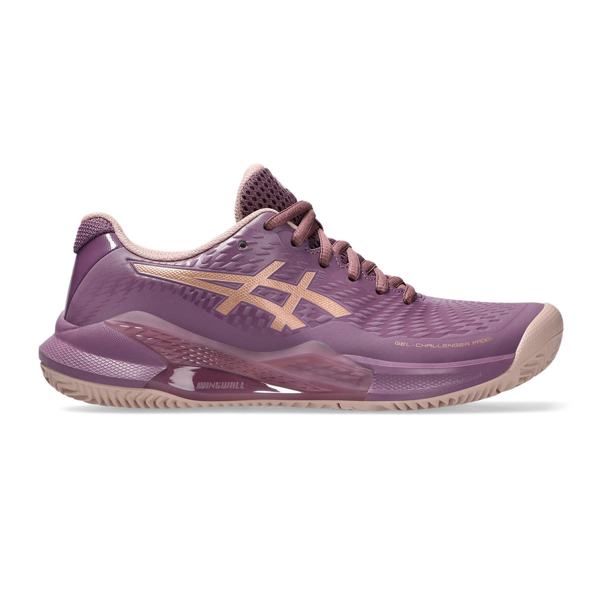 ASICS Gel-Challenger Padelschuh Damen-Weinrot