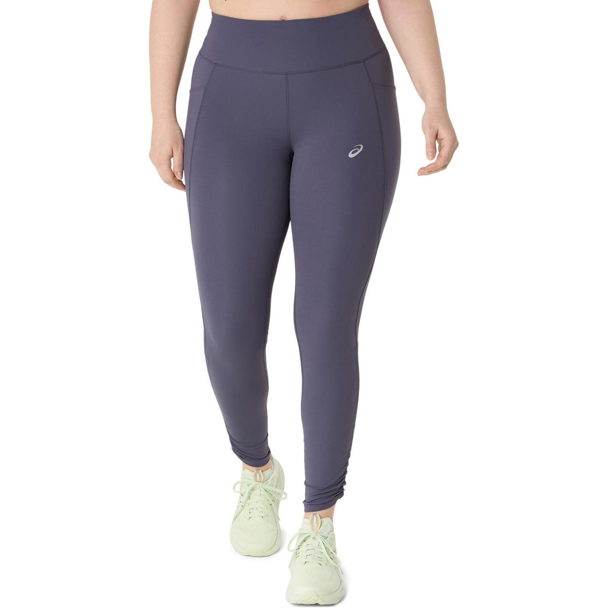 ASICS Nagino Run Adjustable Lauftight Damen-blaugrau