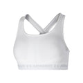 Crossback Middle Sport-BH Damen - weiß, grau