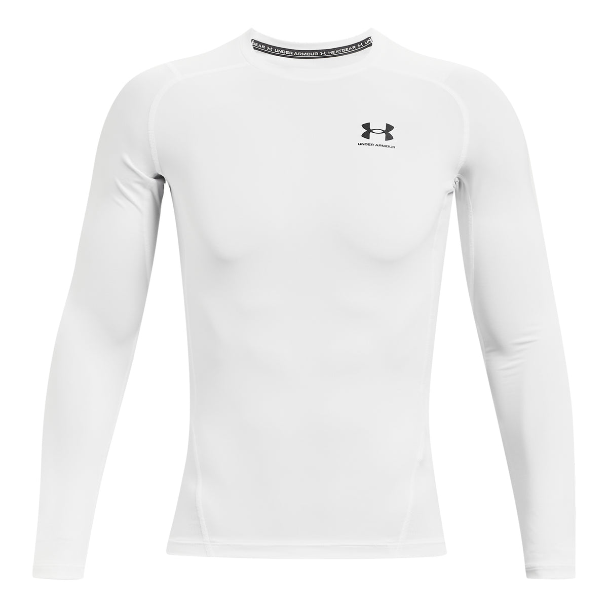 Under Armour Heatgear Comp Long Sleeve Men-White,Black