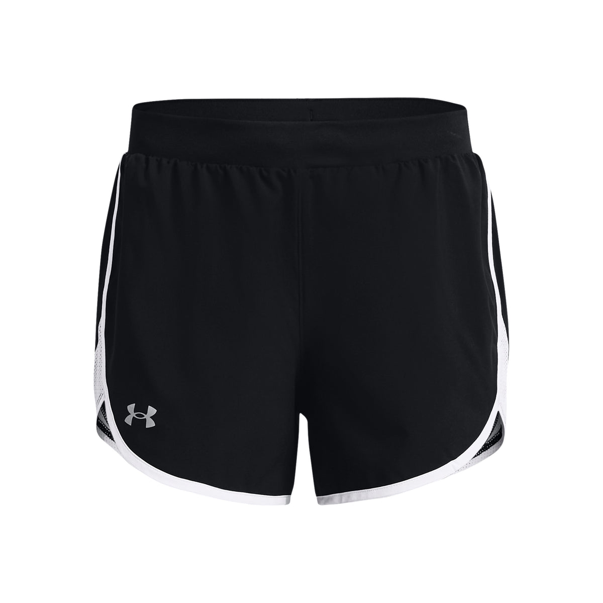 Under Armour Fly By Elite 5in Shorts Women-Black,White