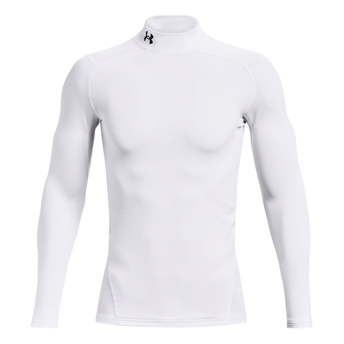 Under Armour Coldgear Comp Mock Long Sleeve Men-White