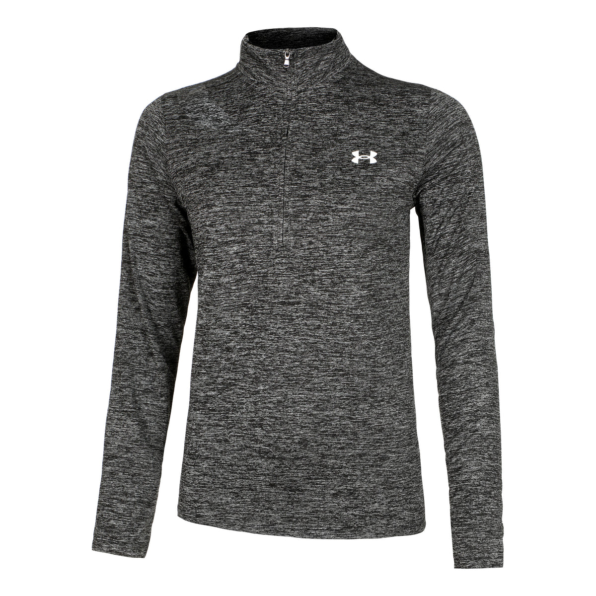 Under Armour Tech Half-Zip Twist Longsleeve Damen-Schwarz