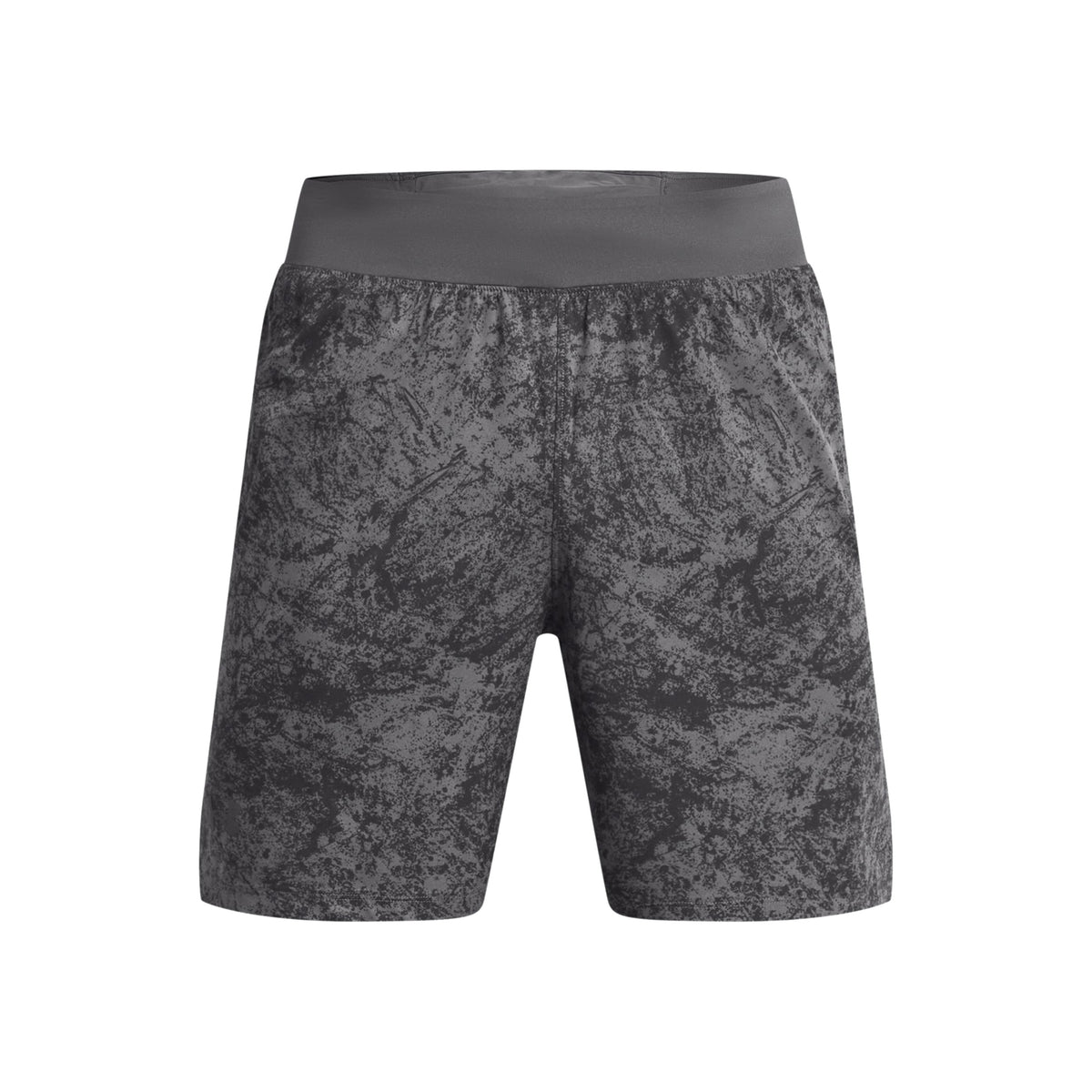 Under Armour Launch Pro 7in Printed Running Shorts Men-Grey,Green