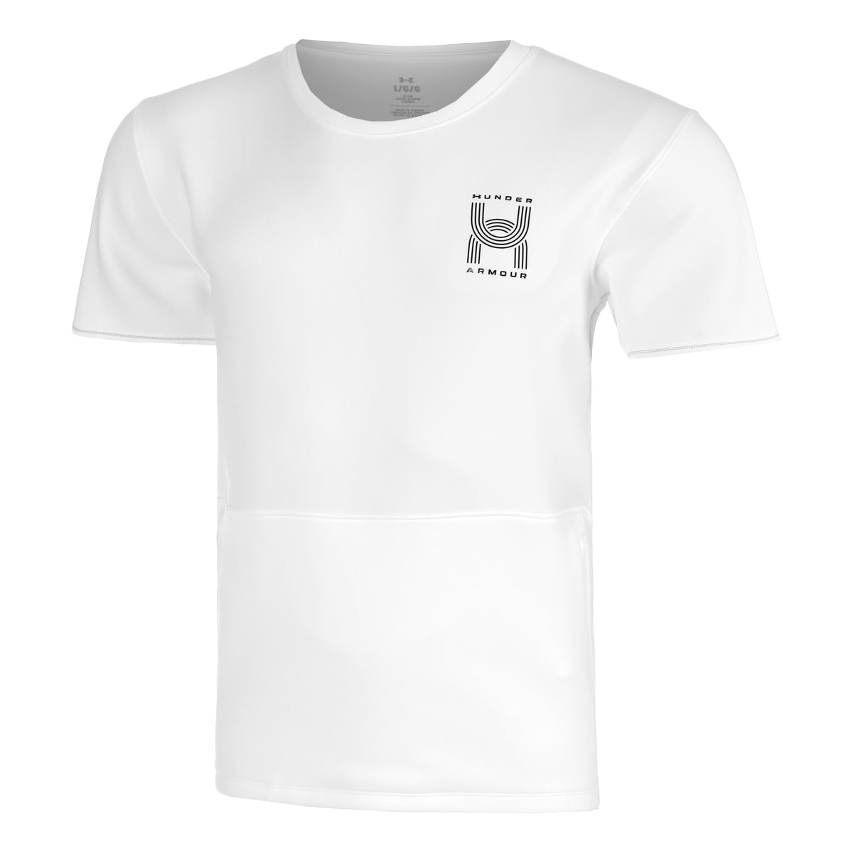 Under Armour Run Anywhere Running shirt Men - white, black