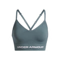 Vanisheamle Low Sports bras Women - blue, white