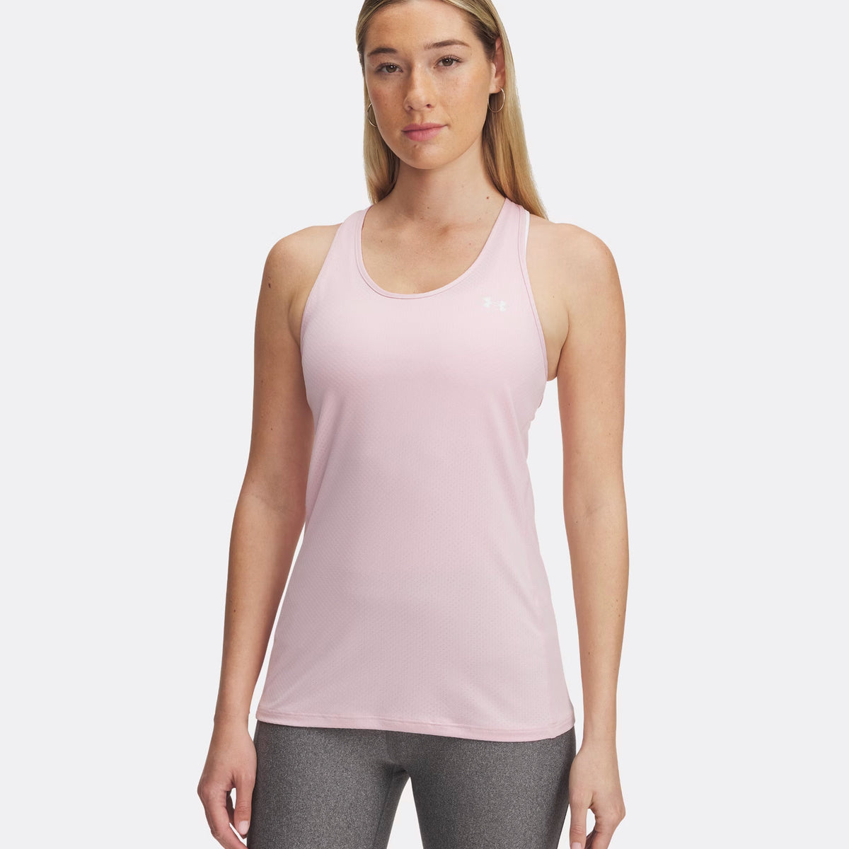 Under Armour Tech Racer Tank-Top Damen-Rosa