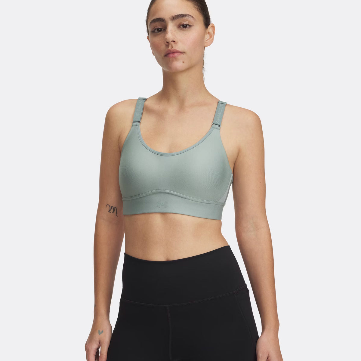 Under Armour Infinity Mid 2.0 Sports Bras Women-Green