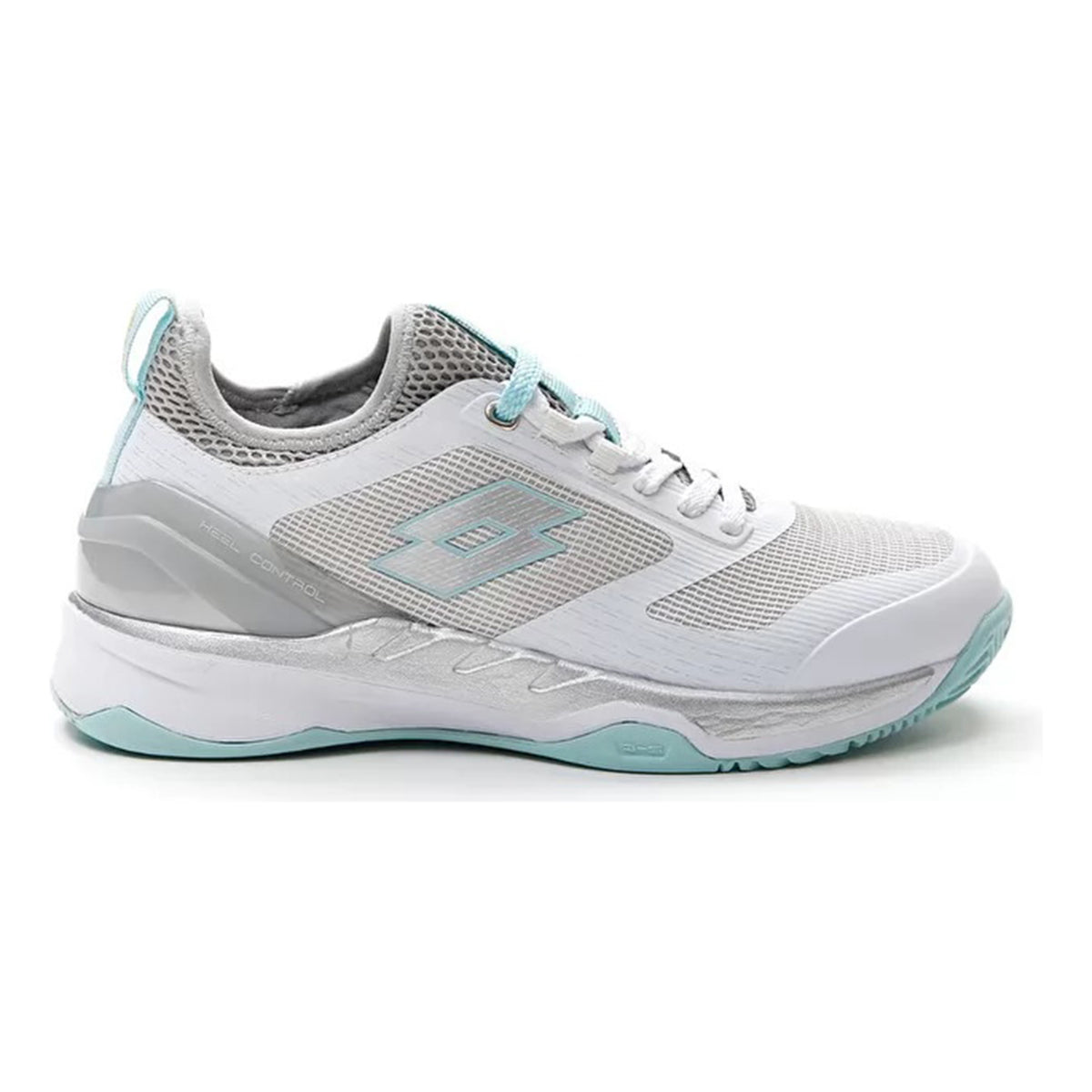 Lotto Mirage 200 Sandplatzschuh Damen - weiß, silber