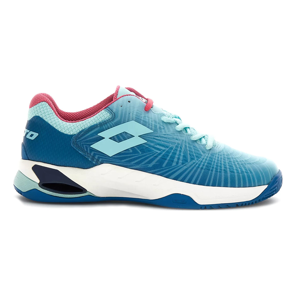 Lotto Mirage 100 II Sandplatzschuh Damen - türkis, blau