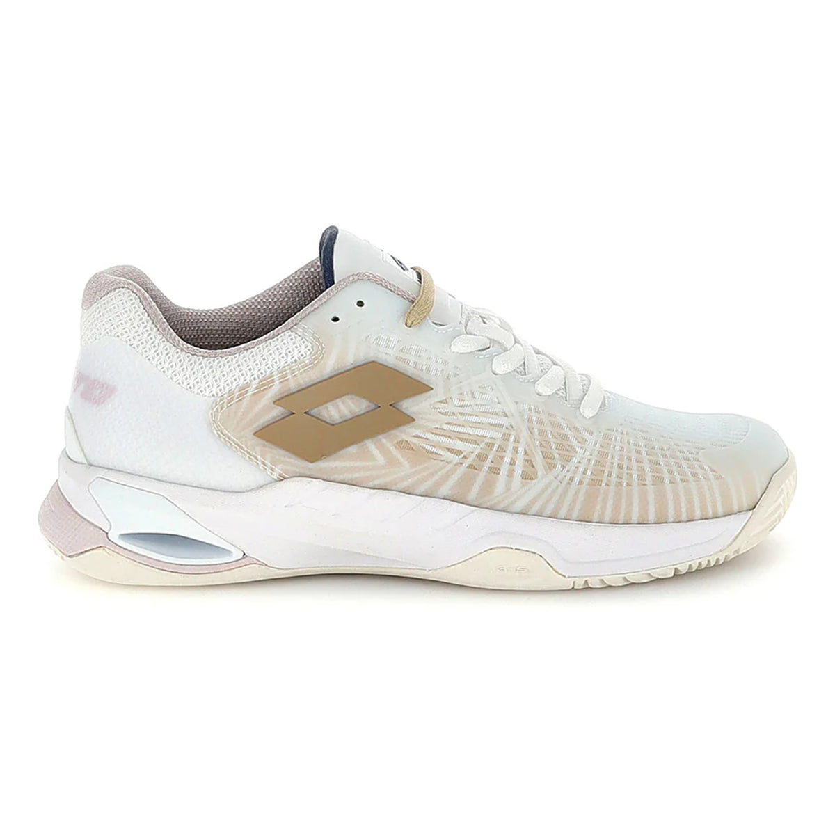 Lotto Mirage 100 II Sandplatzschuh Damen - weiß, beige