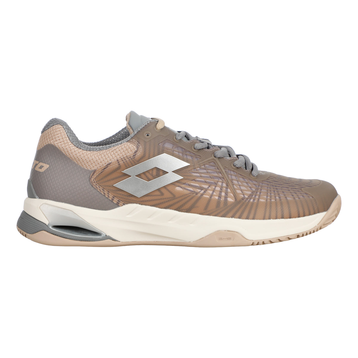 Lotto Mirage 100 Sandplatzschuh Herren - grau, beige