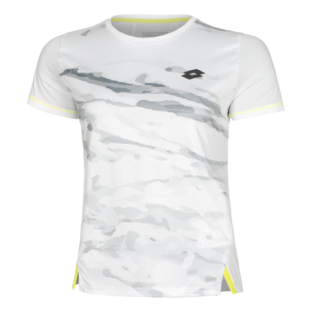 Lotto Tech T-Shirt Damen-Weiß,Grau