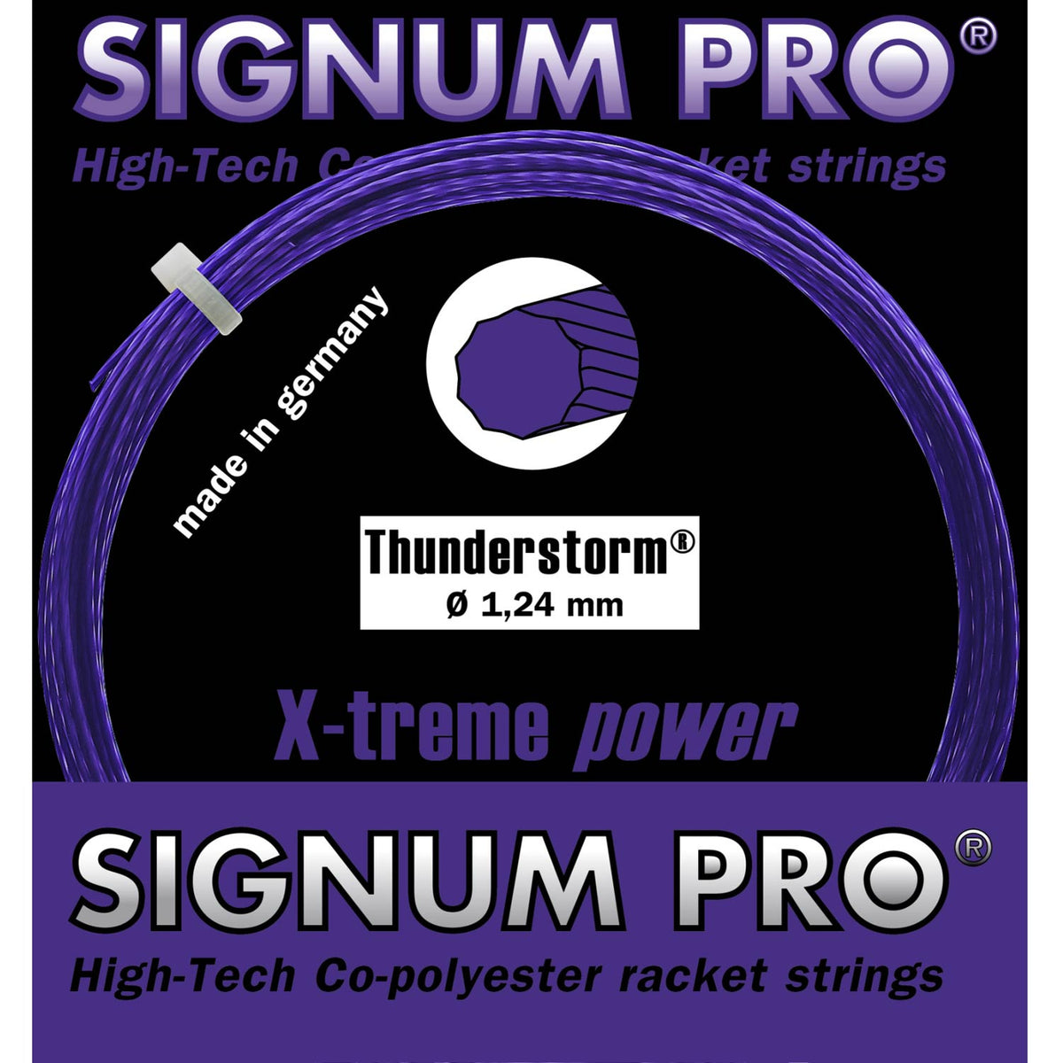 Signum Pro Thunderstorm Violett String Set 12,2m-Violet