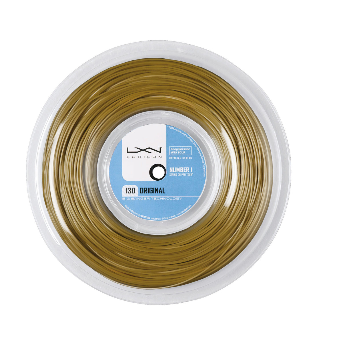 Luxilon Original amber String reel 200m - yellow