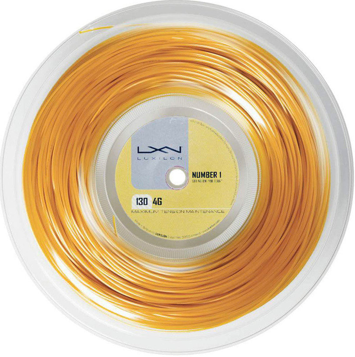 Luxilon 4G String Reel 200m-Gold