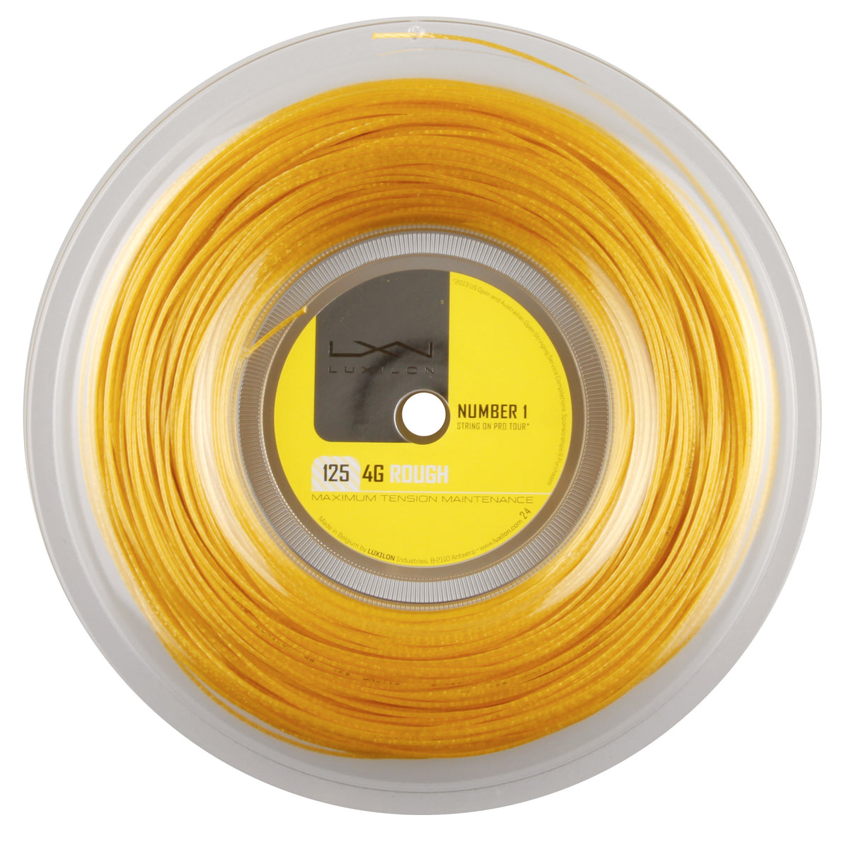 Luxilon 4G Rough String Reel 200m-Gold