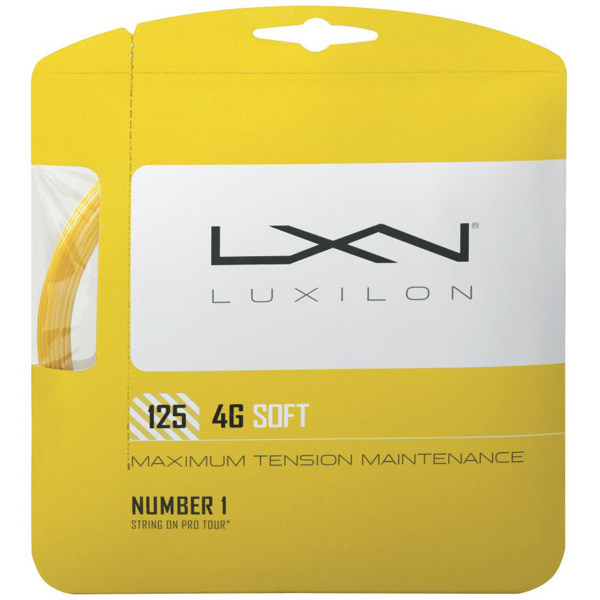 Luxilon 4G Soft  String set 12,2m - gold