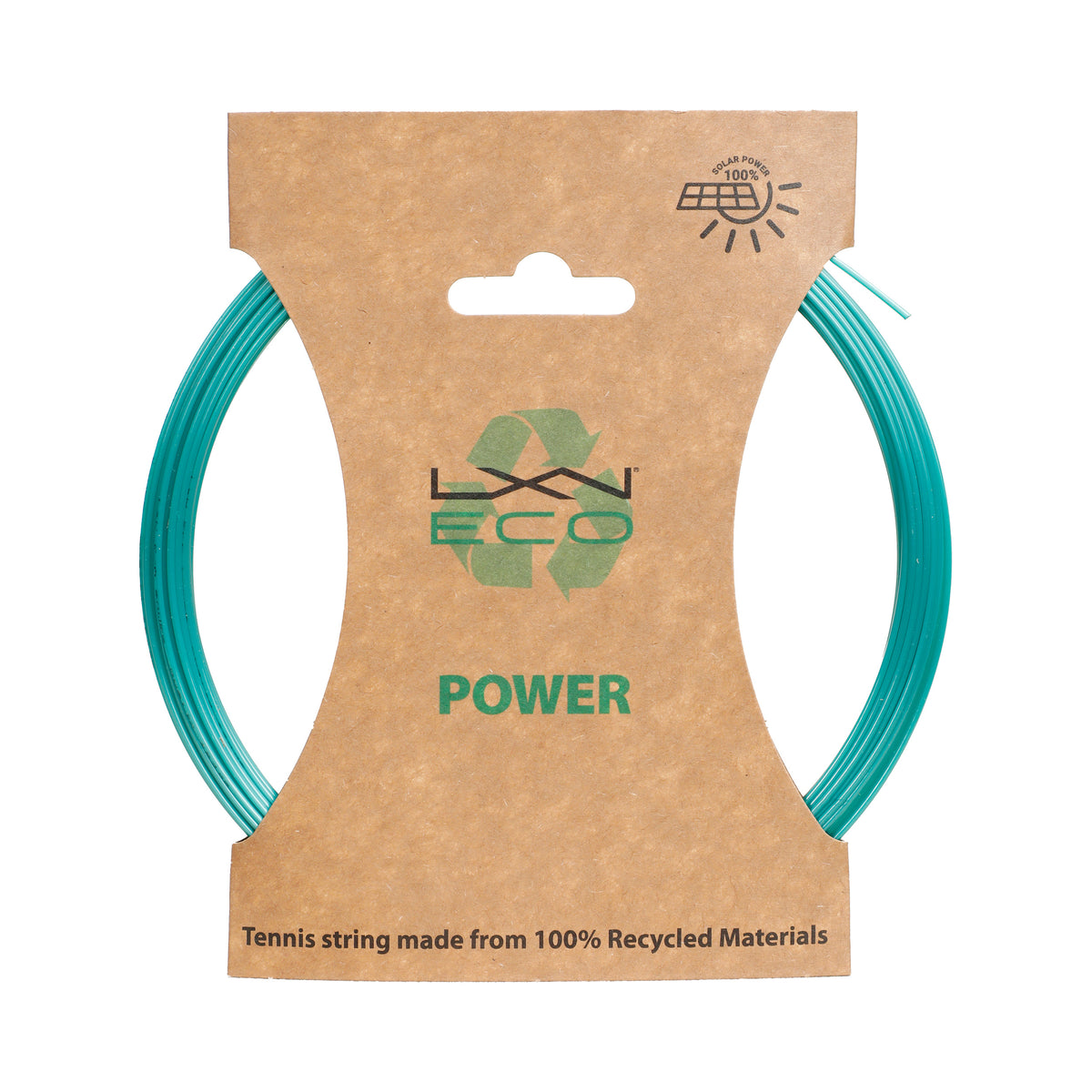 Luxilon Eco Power String Set 12,2m-Petrol