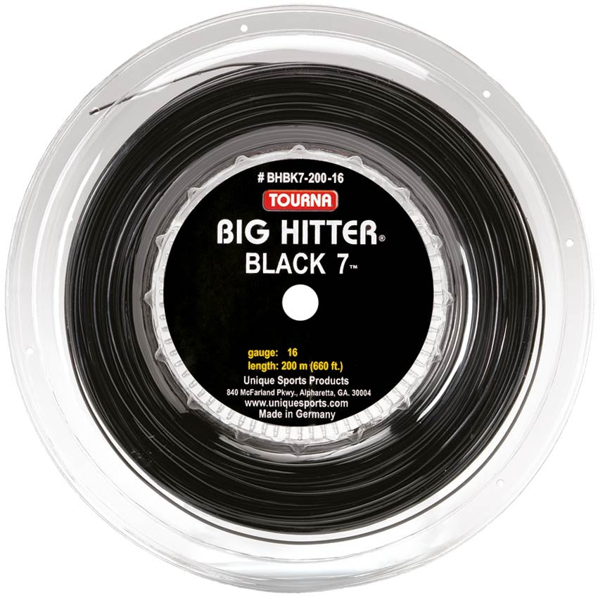Tourna Big Hitter 7 String Reel 220m-Black