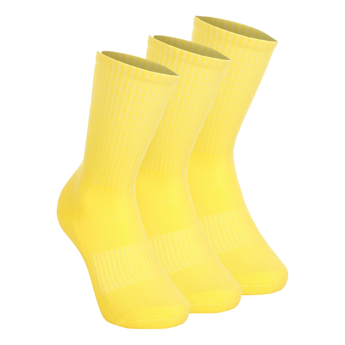 Tennis-Point Tennis Socks 3 Pack-Yellow