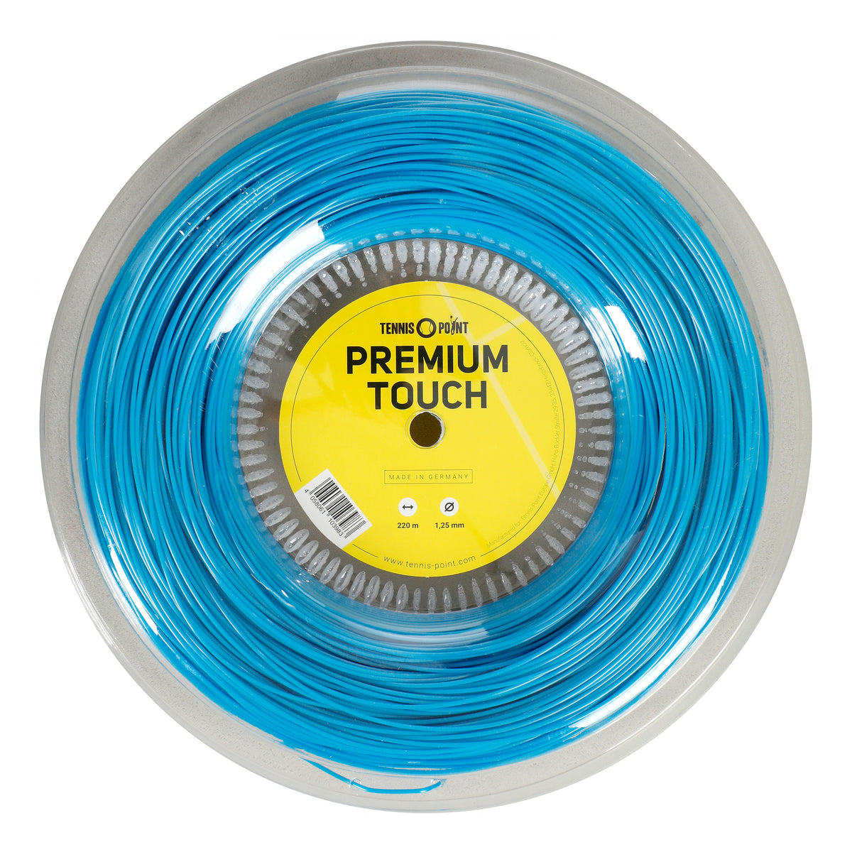 Tennis-Point Premium Touch String reel 220m - light blue