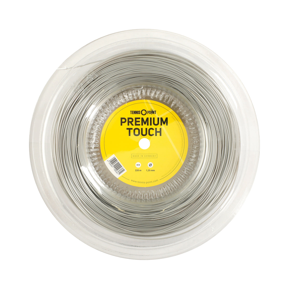 Tennis-Point Premium Touch String Reel 220m-Grey