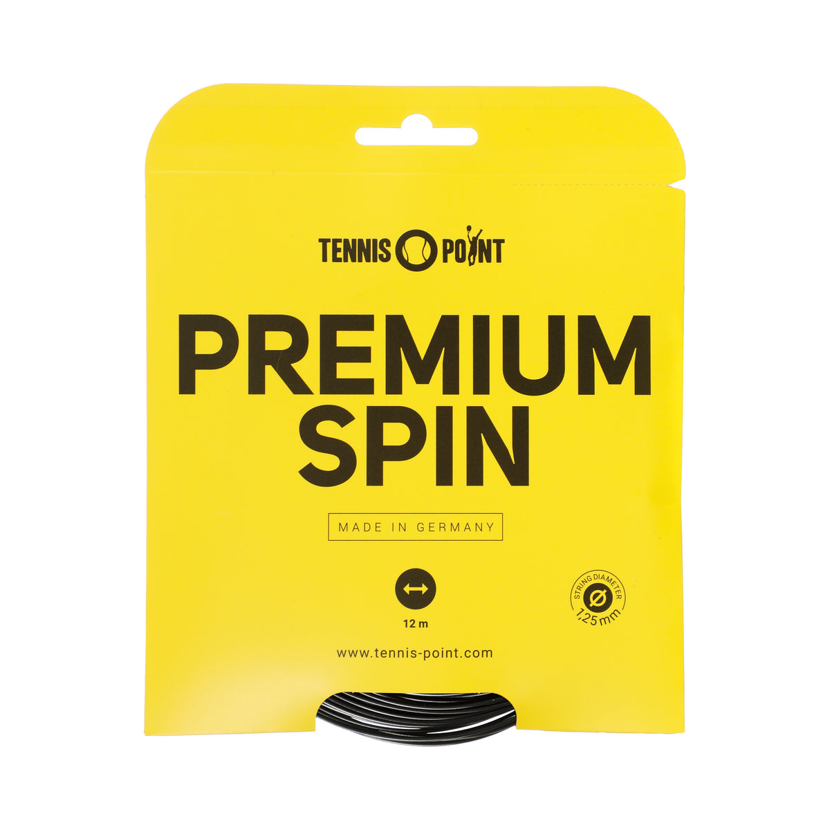 Tennis-Point Premium Spin String Set 12m-Black