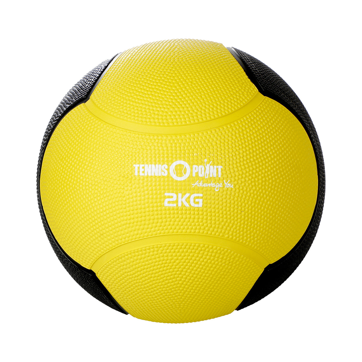 Tennis-Point 2kg Medicine Ball-Yellow,Black